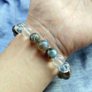natural labradorite bracelet
