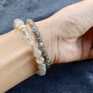 natural labradorite bracelet